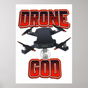 Poster logo Drone God