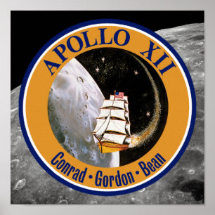 Poster Logo du correctif de mission Apollo 12
