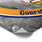 Poster Logo du patch de mission Apollo 12 (Coin)