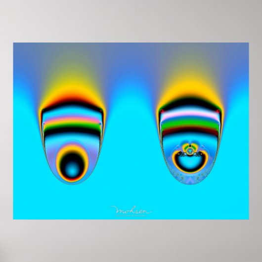 Poster Logo du théâtre fractal (Devant)