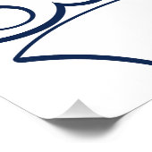 Poster Logo écossais de voyage (Coin)