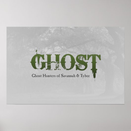 Poster Logo GHOST (Devant)
