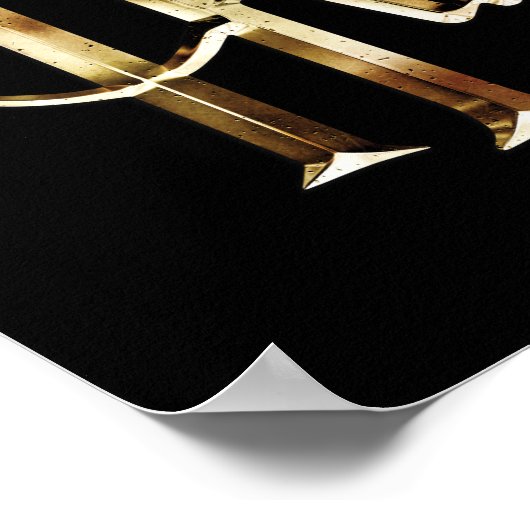 Poster Logo Gold Harry Potter (Coin)