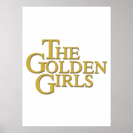 Poster Logo Golden Girls (Devant)