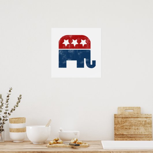 Poster Logo GOP vintage (Cuisine)