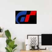 Poster Logo Gran Turismo (Bureau à domicile)