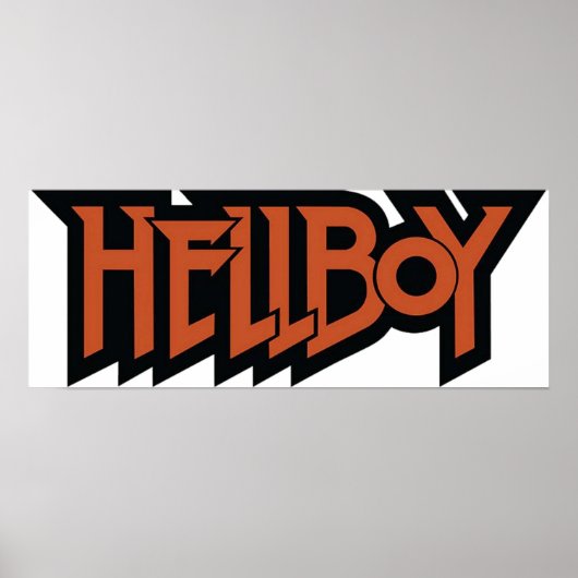 Poster Logo HellBoy (Devant)
