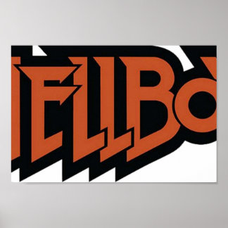 Poster Logo HellBoy