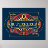 Poster Logo horizontal BUTTERBEER™ (Devant)