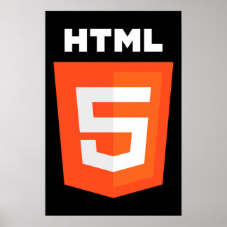 Poster Logo HTML 5