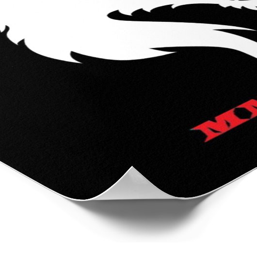 Poster logo inverse (Coin)