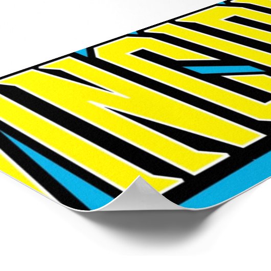 Poster Logo invincible (Coin)