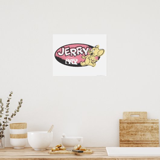 Poster Logo Jerry Cheese (Cuisine)