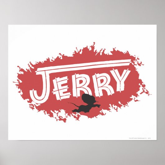 Poster Logo Jerry Silhouette (Devant)