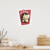 Poster Logo Jerry Yellow Botiw (Cuisine)