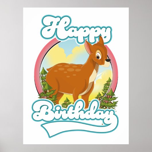 Poster Logo Joyeux Anniversaire (Devant)