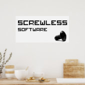 Poster Logo logiciel ScrewLess (Cuisine)
