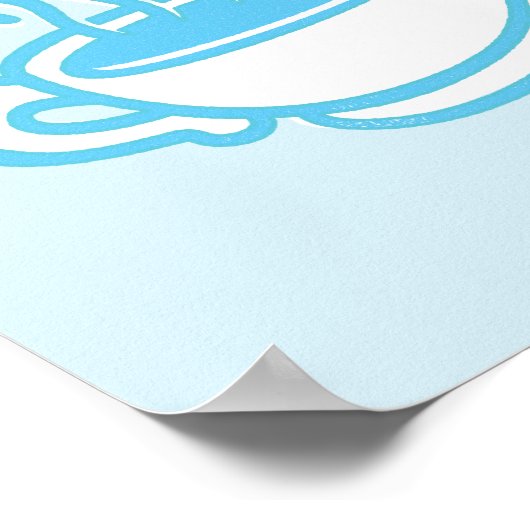 Poster Logo Neon Central Perk (Coin)