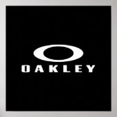 Poster Logo Oakley (Devant)