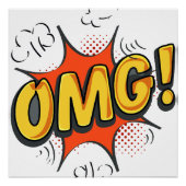 Poster logo OMG (Devant)