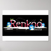 Poster Logo Renkoo Penguin (Devant)