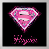 Poster Logo Rose Supergirl (Devant)
