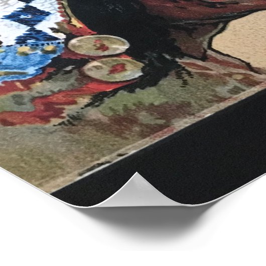 Poster logo sauvage 1905 (Coin)