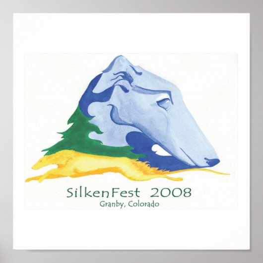 Poster Logo Silkenfest 2008 Affiche/impression Kim Tucker (Devant)
