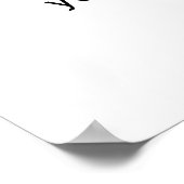 Poster Logo simple d'entreprise de marque personnalisée (Coin)