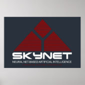 Poster Logo Skynet (Devant)