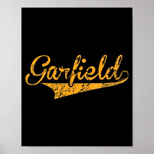 Poster Logo Sport Garfield (Devant)