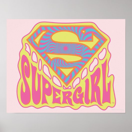 Poster Logo Super Supergirl (Devant)
