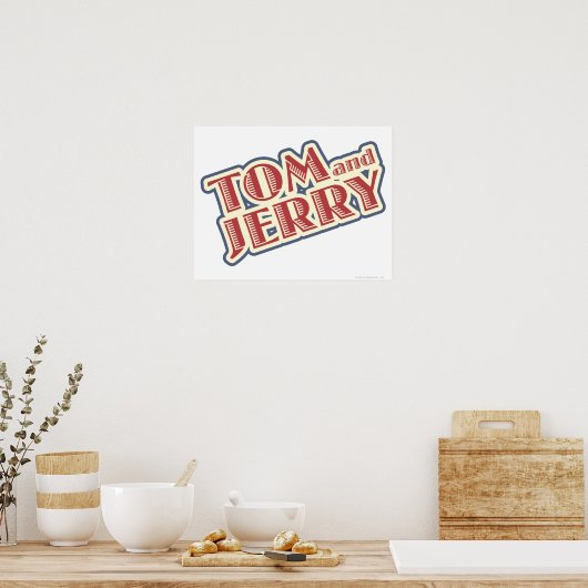 Poster Logo Tom et Jerry (Cuisine)