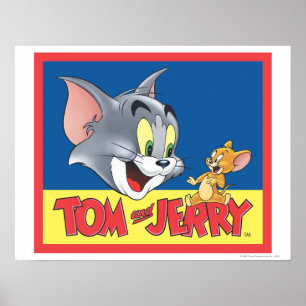 Poster Logo Tom Et Jerry Ombragé