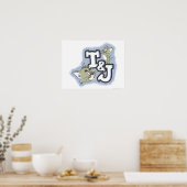 Poster Logo Tom et Jerry T&J (Cuisine)