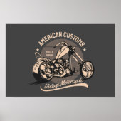 Poster Logo vintage de coupe (Devant)