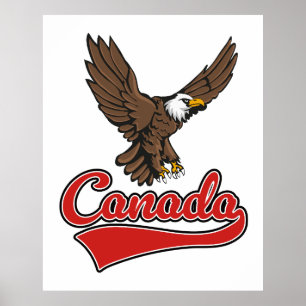 Poster logo Voyages Canada
