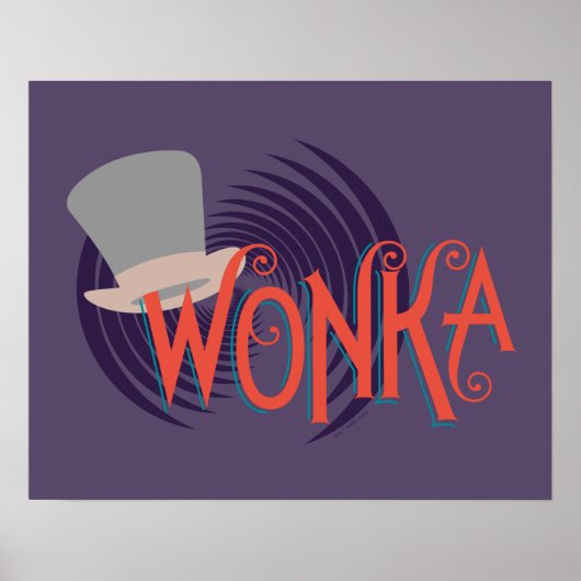 Poster Logo Wonka Spiral (Devant)