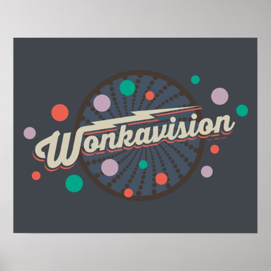 Poster Logo Wonkavision (Devant)