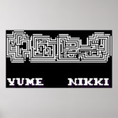 Poster Logo Yume Nikki (Devant)
