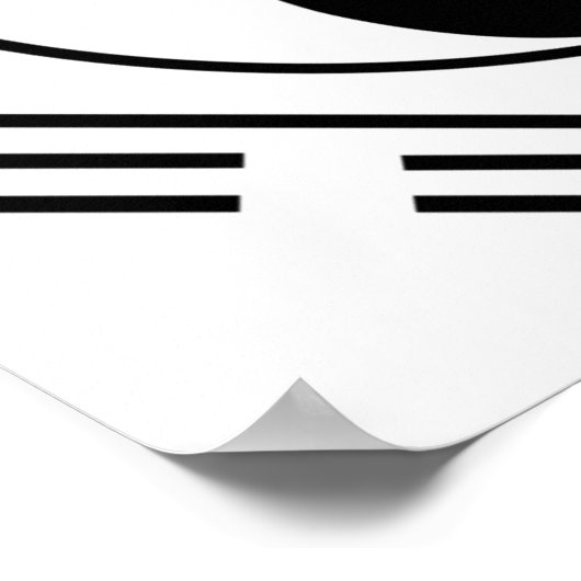 Poster Loi d'attraction Yin Yang (Coin)