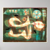 Poster L'oie barbelée avec la souris, Paul Klee (Devant)