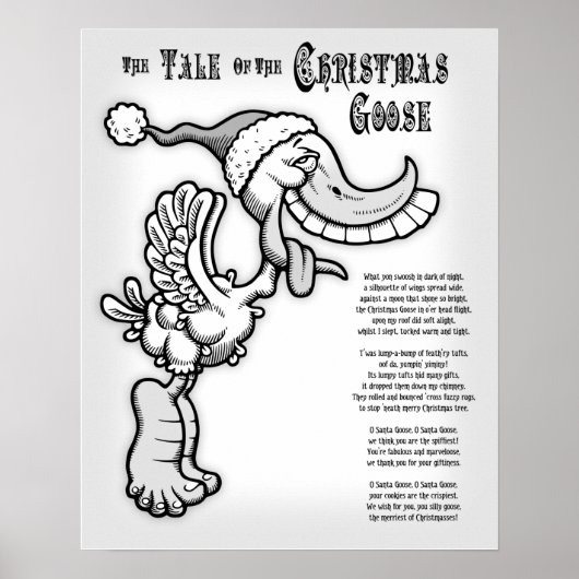 Poster L'Oie de Noël (Devant)