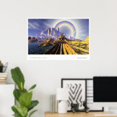 Poster Loin du Kansas (Bureau à domicile)