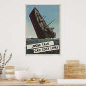Poster Loin Talk peut coûter l (Cuisine)