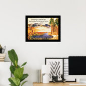 Poster Lois naturelles ostéopathiques Citation de A.T. To (Bureau à domicile)