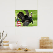 Poster L'oiseau américain sauve Tom Turquie (Cuisine)