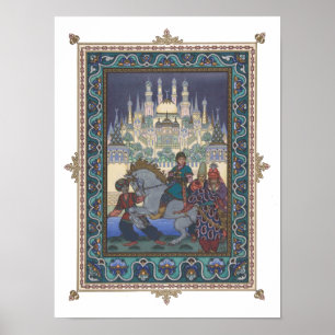 Poster L'oiseau-feu : Tsarevich Ivan sur le cheval