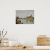 Poster Loiseau - L'Usine Au Bord De La Rivière (Cuisine)