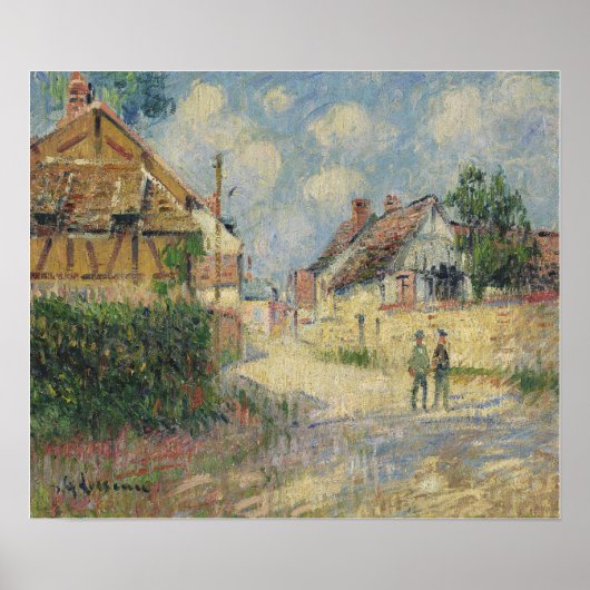 Poster Loiseau - Route de Tournedos (Devant)